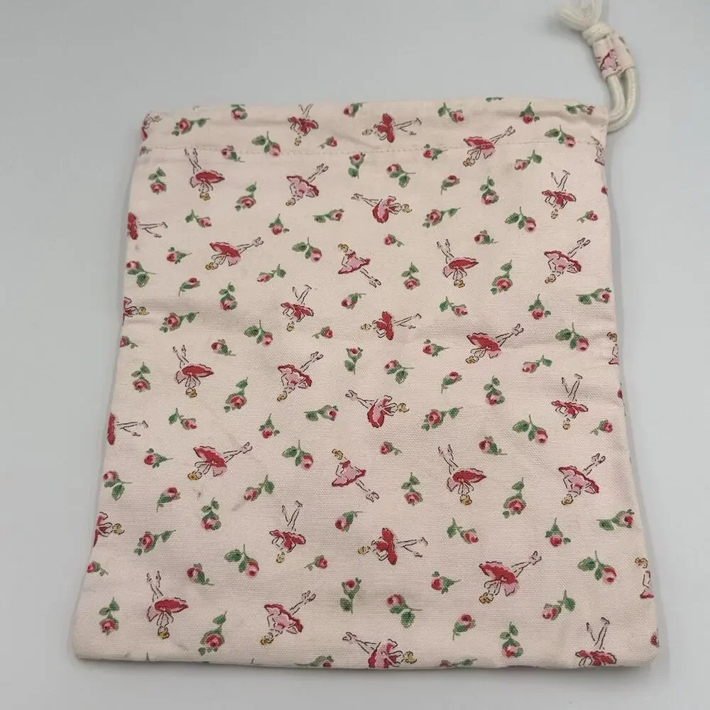 Cath Kids London, Children's Ballerina Drawstring Bag, Light Pink